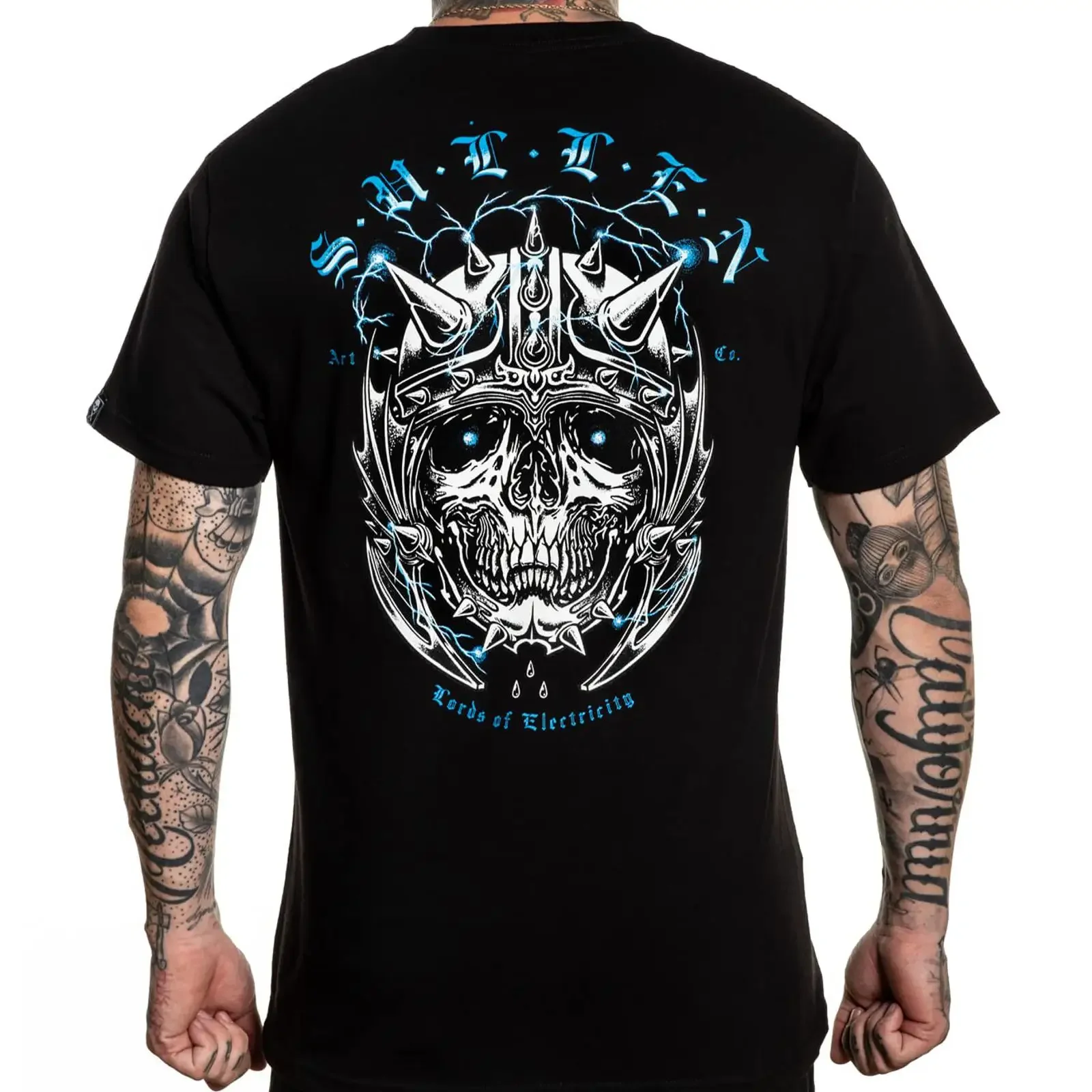 Sullen Men's Berserker Tattoo Lifestyle Standard T Shirt vintage Washed Unisex Casual Versatile Top For Everyday Wear homme