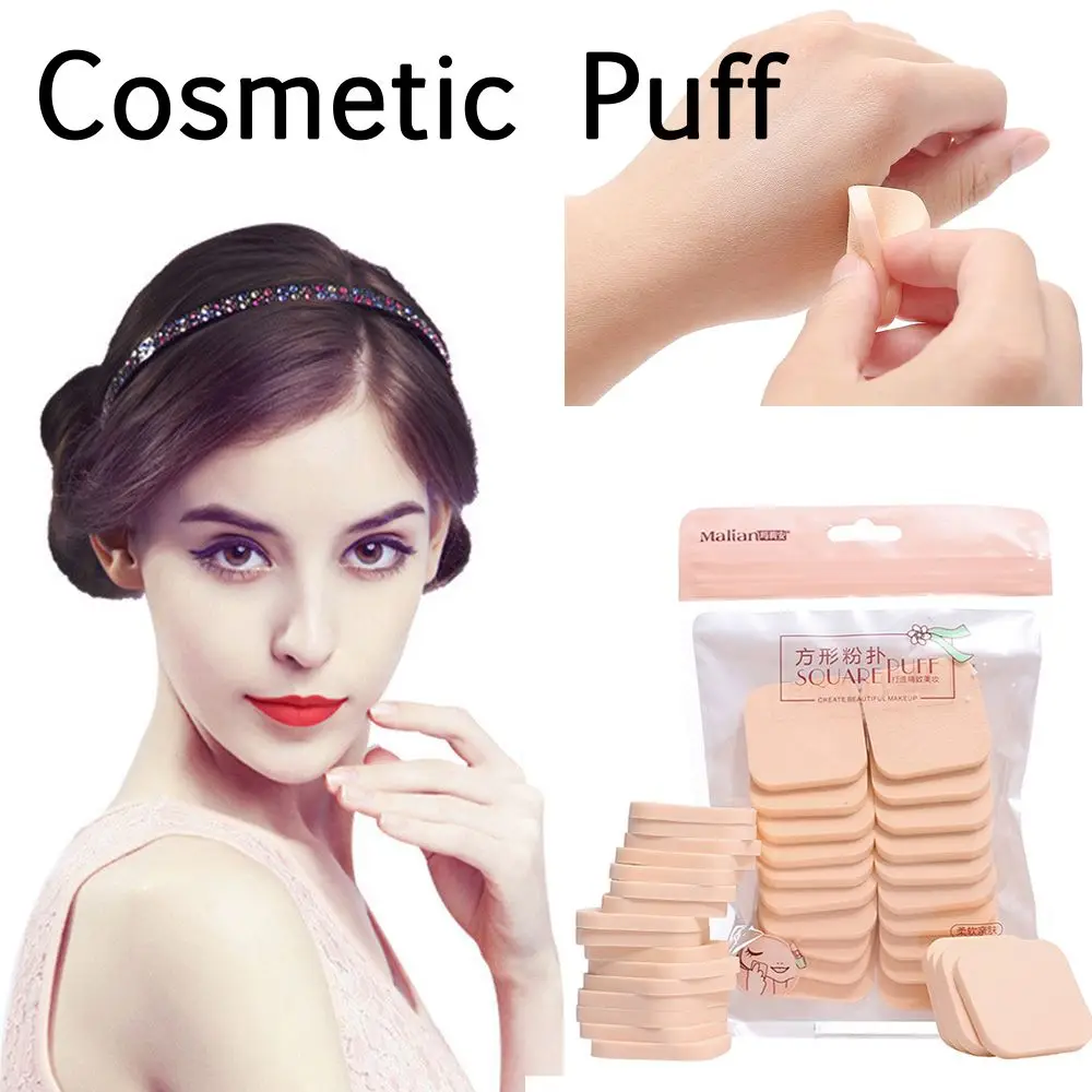 Soft Make Up Limpeza Face Pads, Removedor de Maquiagem, Face Cleaner, Ferramenta Cosmética, Sopro Cosmético, Power Puff Pad, Use Molhado, Seco