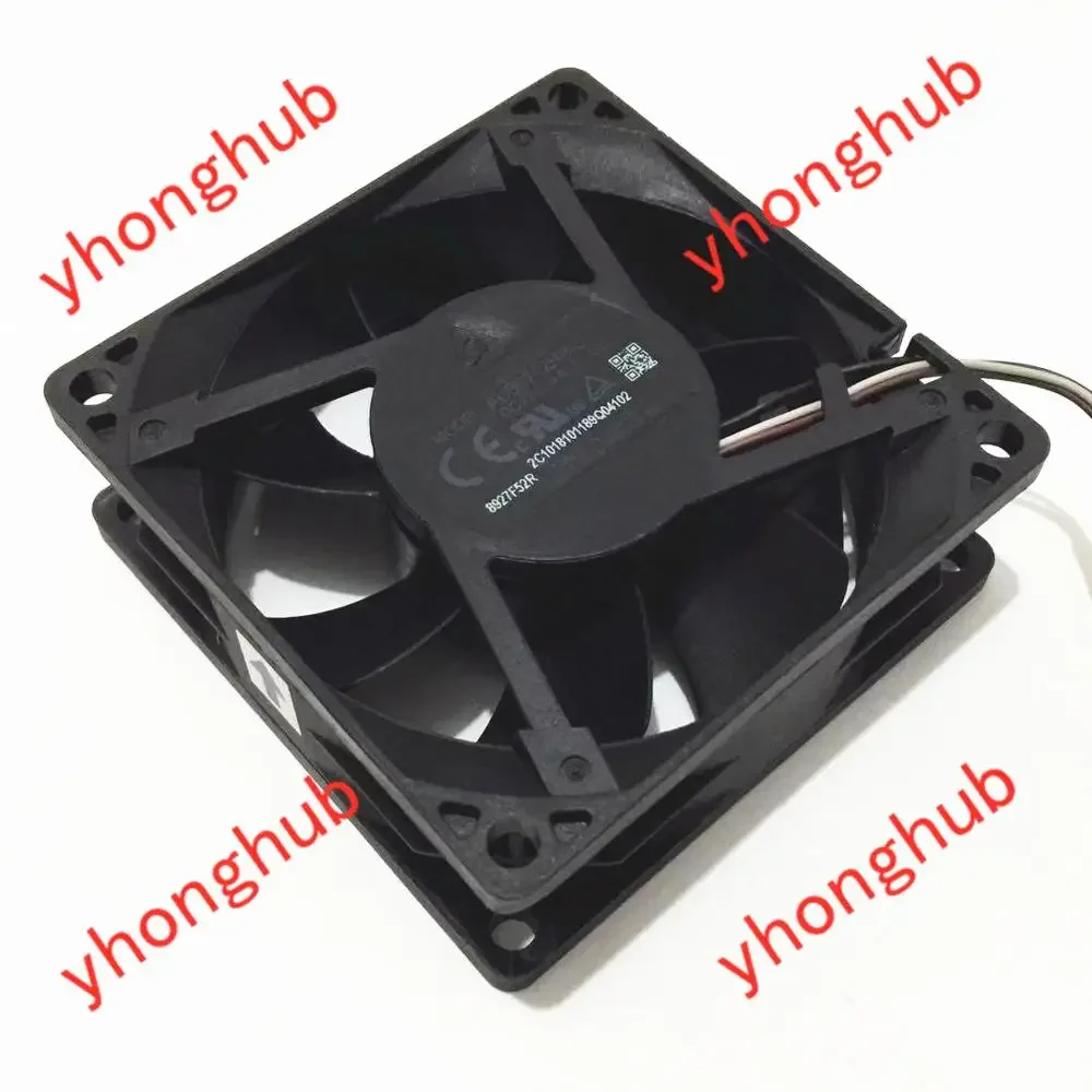 Delta Electronics AUB0712HH-C A01 A02 DC 12V 0.40A 3-Wire 70x70x25mm Server Cooling Fan