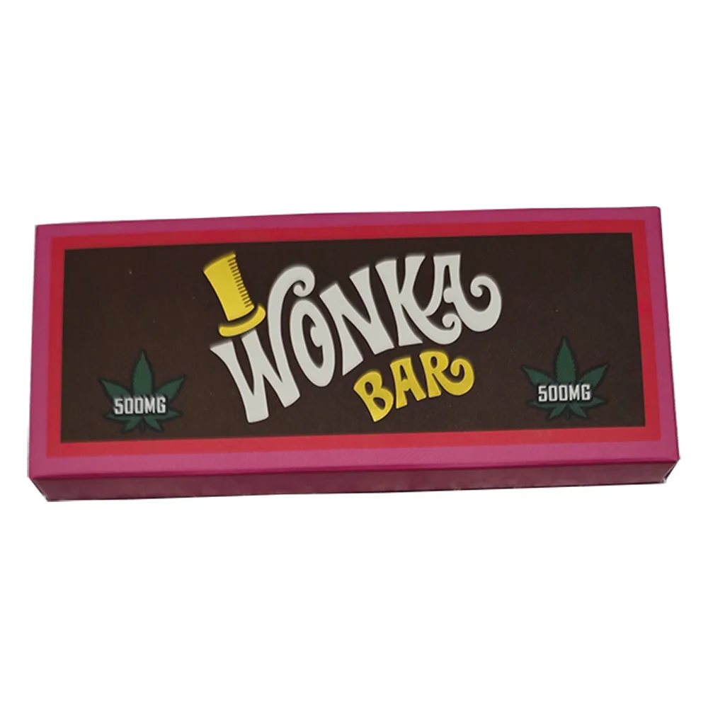 

Empty WONKA BAR Mushroom Chocolate Bar Boxes Chocolate Package Case