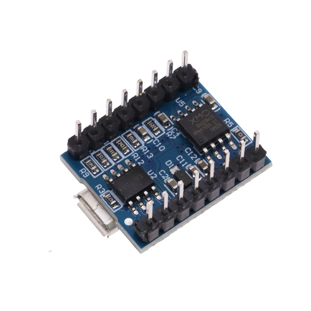 JQ6500 Voice Sound Board Module USB DIP16 TTL UART MP3 Breakout Replace One to 5 Way MP3 Voice 3.2-5V 20mA