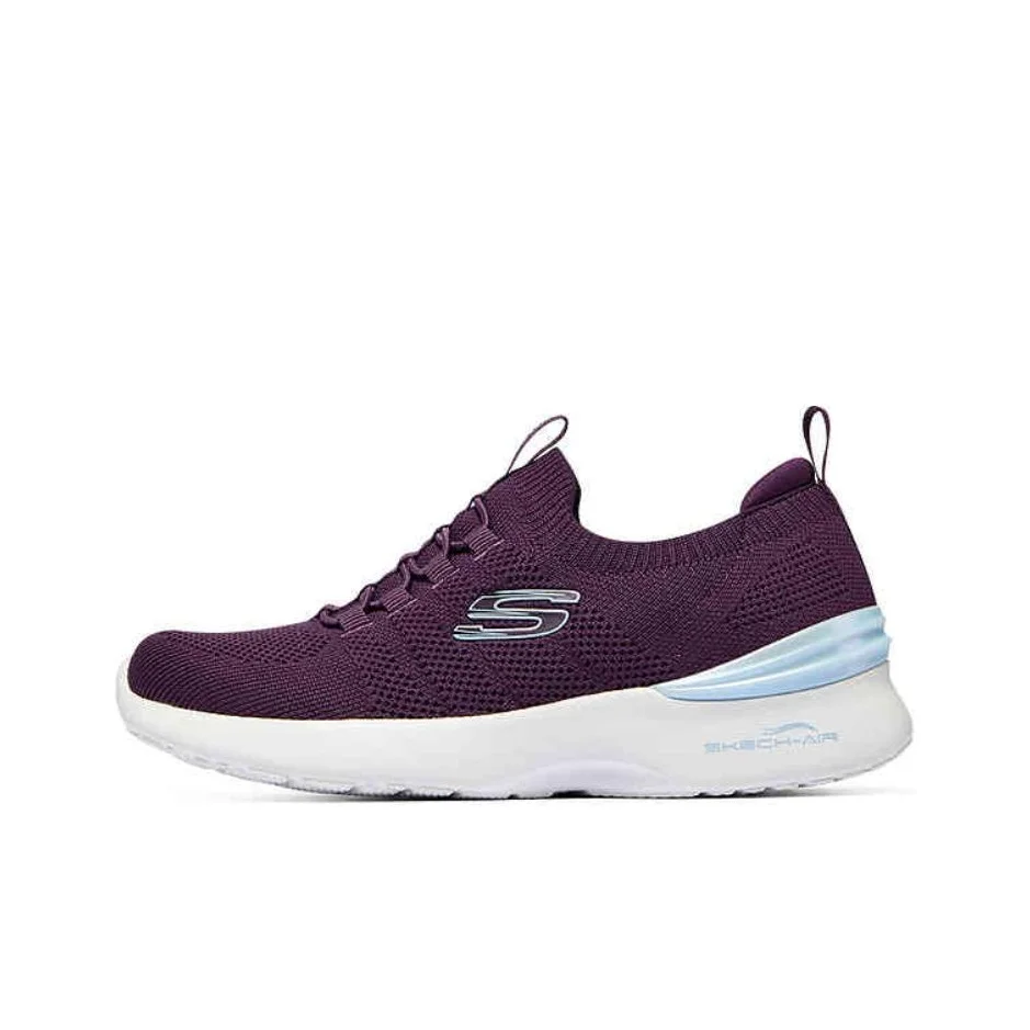 Skechers Sport Cushioning Abrasion Resistant Low top Casual Shoes Women's Dark Purple 149754-PLUM