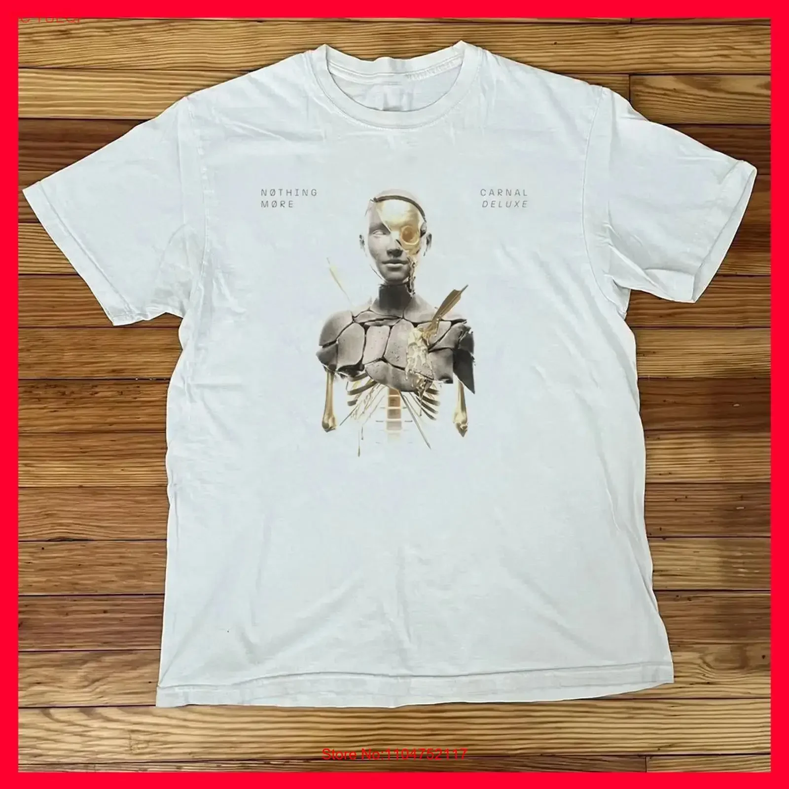 Nothing More announces world tour starting in November 2025 T shirt vintage Washed Unisex Breathable homme Comfortable