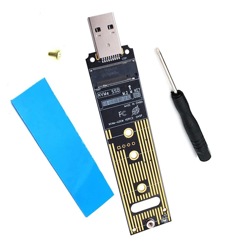

Новый! !1 комплект внутренней переходной карты 10 Гбит/с USB3.1 Gen 2 для M2 Nvme 2230 2242 2260 2280 SSD