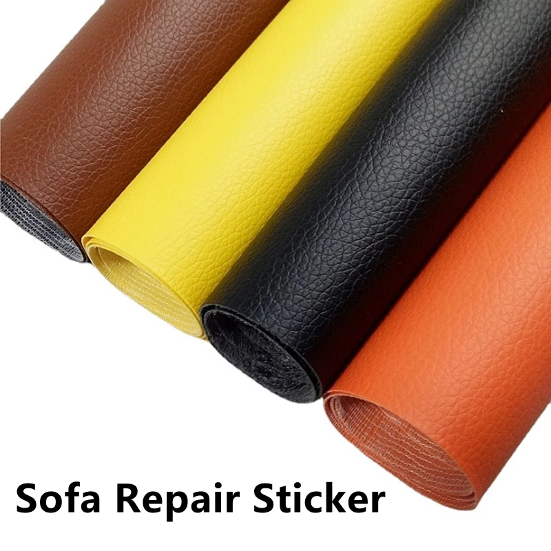Self-Adhesive Leather Repair Patch Diy Leather Fabric Sticky For Sofa Car Seat Furniture Bag Fix Mend Pu Artificial Leather Skin