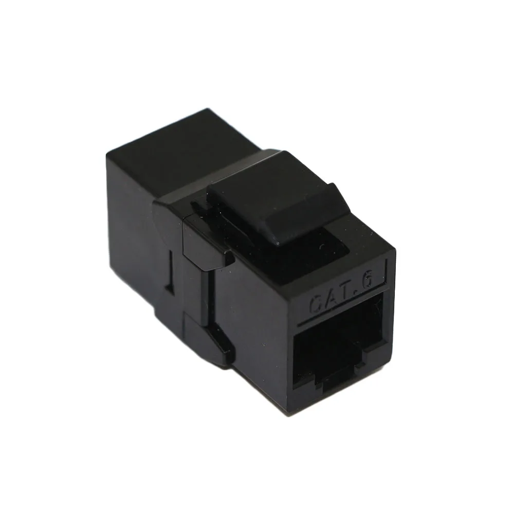 10 Pieces/lot Network Inline Coupler Cat 6A/6/5E UTP Unshielded  Female to Female Keystone Jack RJ 45 Port Ethernet Networking