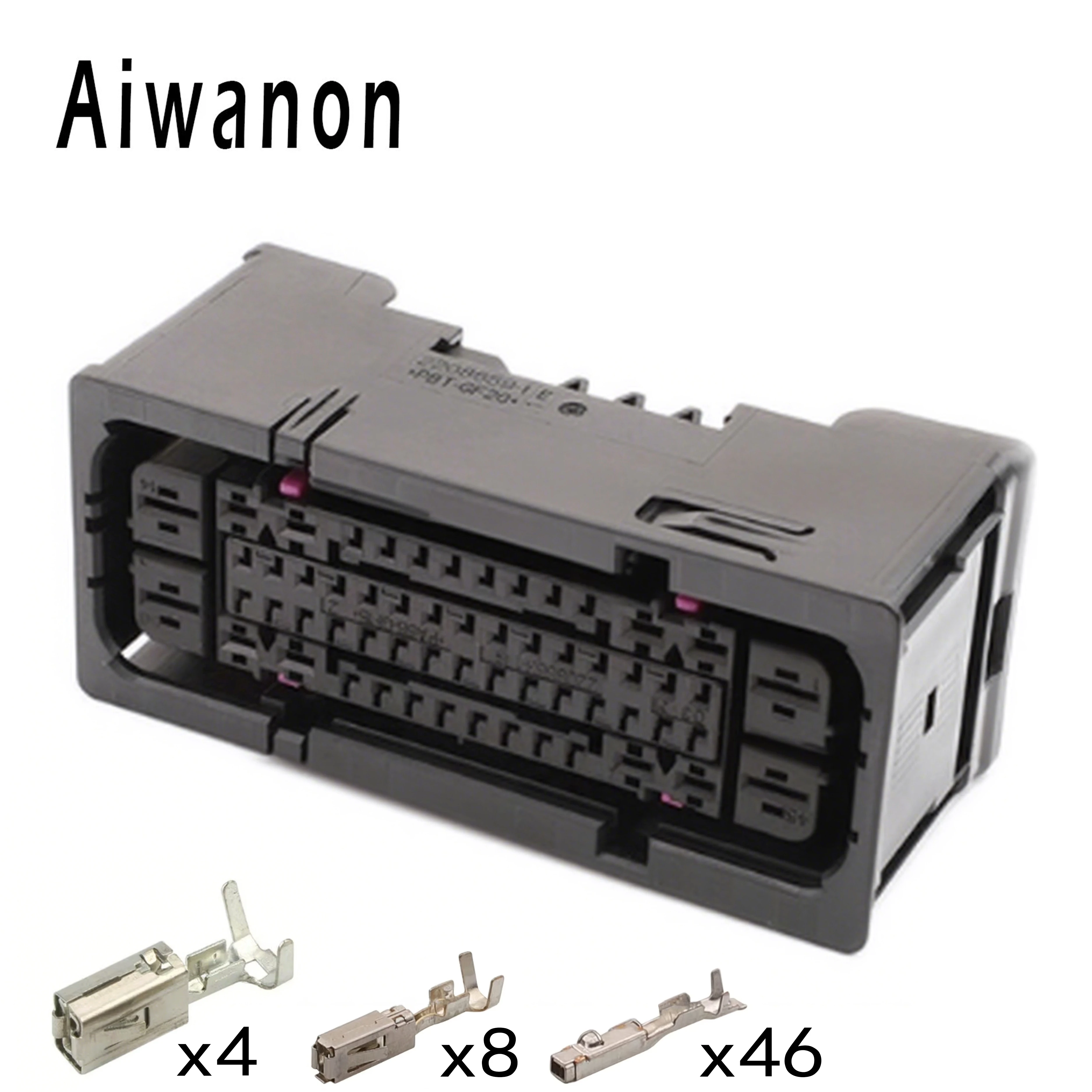 

1 Set 58 Pin Car Air Suspension Pump ABS Electrical Connectors Waterproof Wire Harness Plug for Benz 2208659-1 9-2208656-9