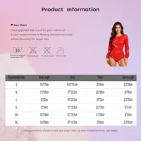 Womens Leotard Waterproof Diaper Over Bodysuit Long Sleeve Elastic Waist Buttoned Crotch Leotard Adaptive Special Needs Clothing - Image 5