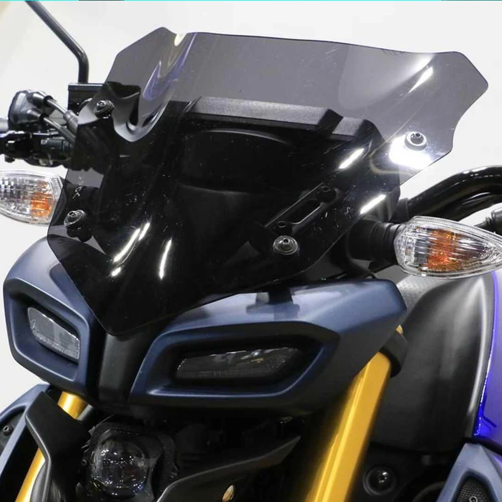 For YAMAHA MT125 Windscreen Windshield Motorcycle Accessories Wind Deflector Screen MT 125 2021 2022 2023 MT-125 Visor Viser New