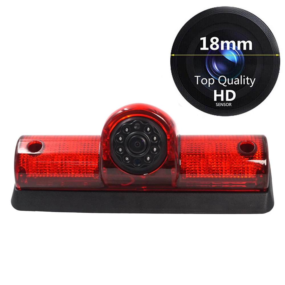 1080P HD CCD Car Backup rear view Camera For Nissan NV1500 NV2500 NV3500 Cargo Van 2012-2019 THIRD HIGH LEVEL BRAKE LIGHT GPS