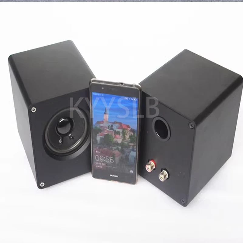 KYYSLB 3인치 알루미늄 합금 풀 레인지 스피커, 전체 알루미늄 쉘, 컴퓨터 스피커, HIFI 스피커, A3