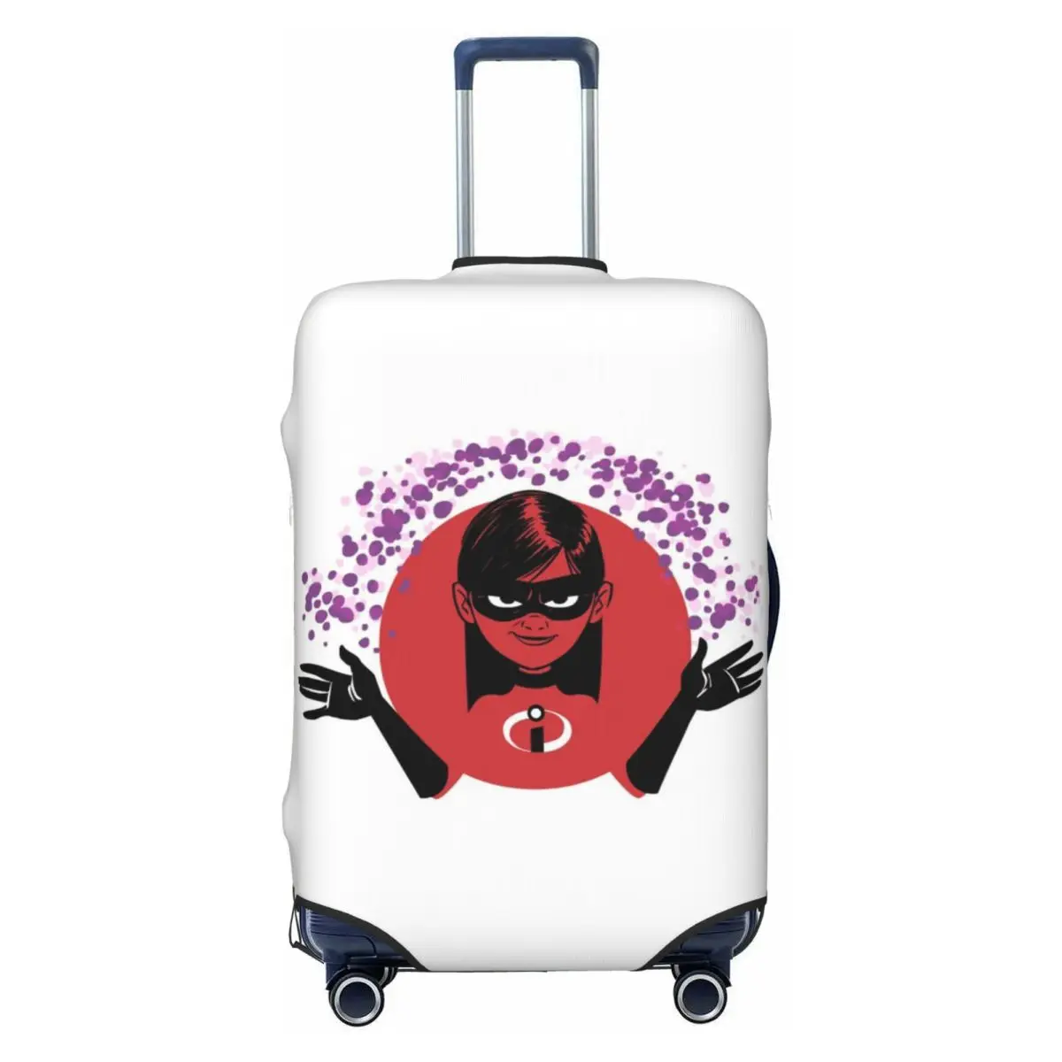 

Чехол для багажа с изображением Вайолет Пэрр из аниме «Суперсемейка», эластичный защитный чехол для дорожного чемодана, подходит для чемоданов 18-32 дюймов