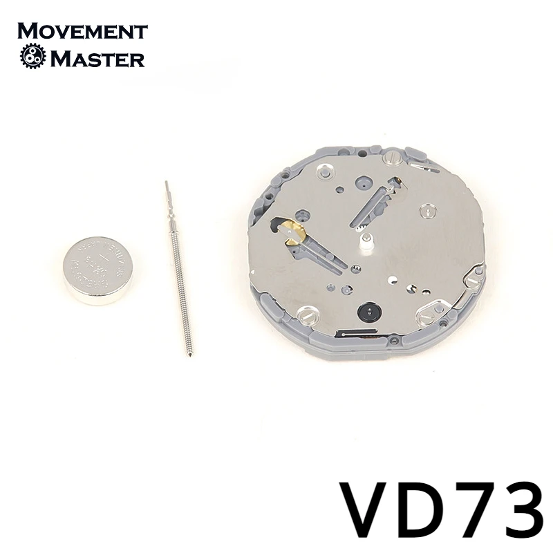 

Новинка, японский кварцевый механизм VD73, кварцевый механизм VD73A, аксессуары для часов