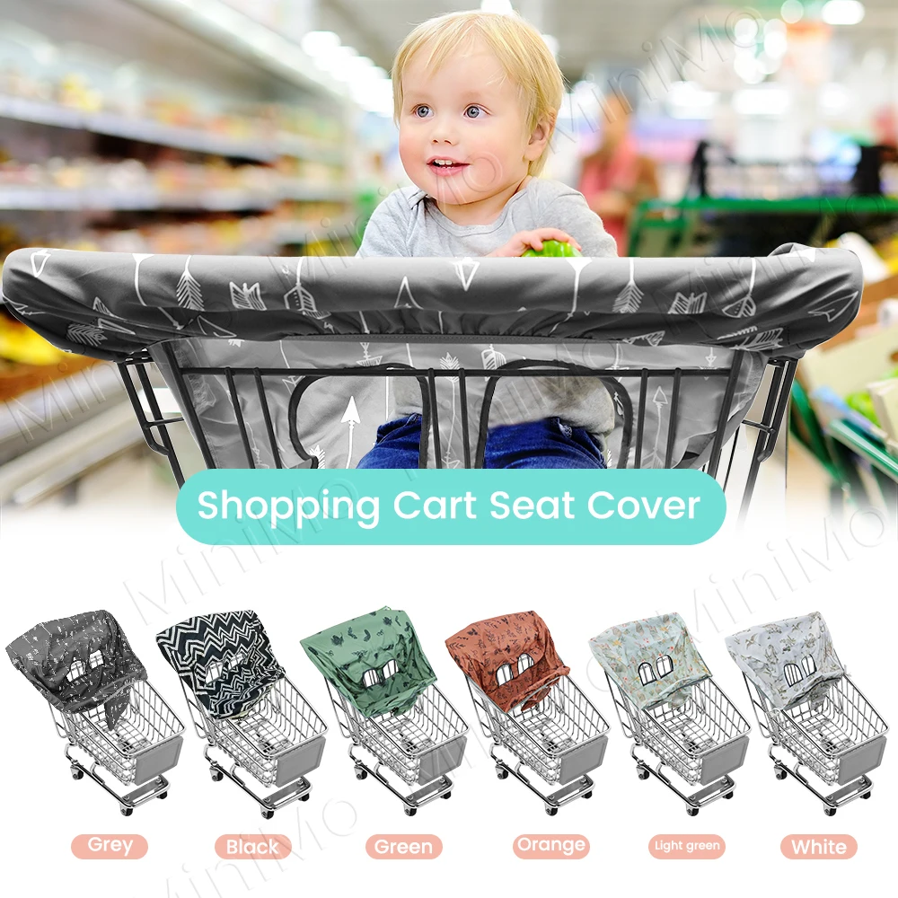 

1PC Waterproof Baby Shopping Cart Seat Cover Anti-Dirt Portable Travel Protector for Supermarket Carts