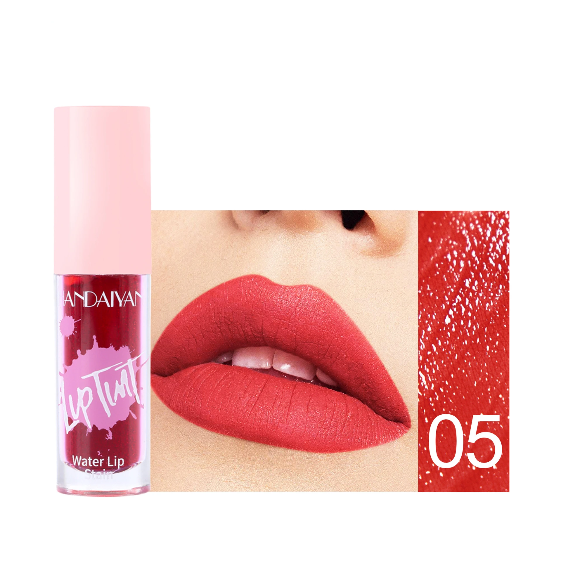 Lip Gloss Tint Maquiagem, bochecha Tint Blush, hidratante espelho líquido batons, impermeável, de longa duração Lip Glaze cosméticos, Dropship