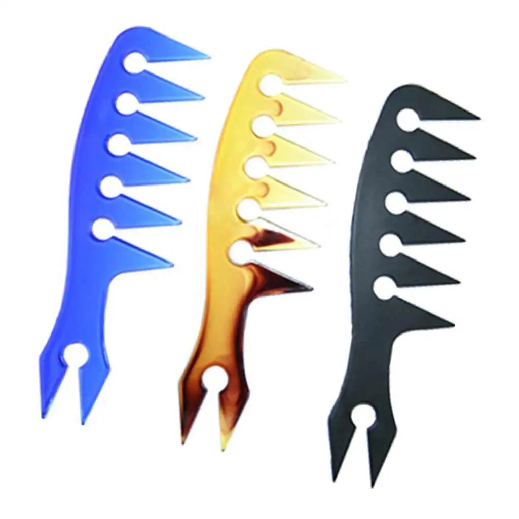 

Wide Tooth Hair Comb Hairdressing Grooming and Styling Hair Brush, Easy to Use, Pocket Sized, Anti-static and Heat Resistant