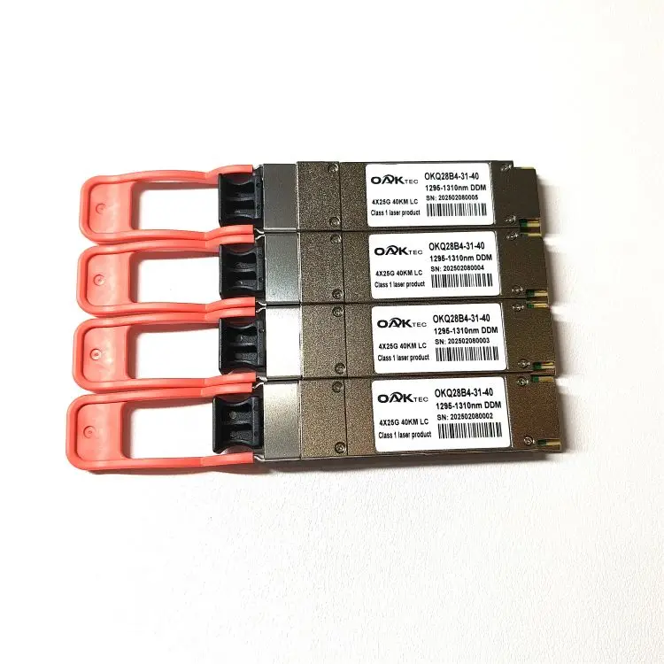 Best Price High Quality 100G QSFP28 ER4 Optical Transceiver Optical Fiber Module 40KM High-Tech Single Mode for 4G 3G Networks