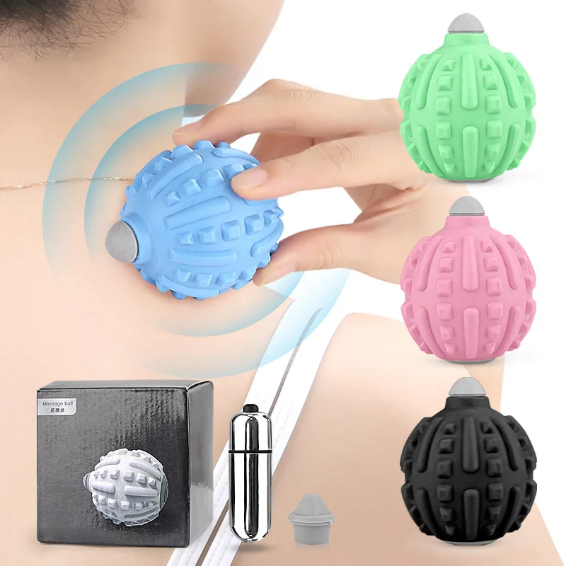 

Electric Vibrating Massage Ball for Muscle Fitness Plantar Fasciitis Pain Relief Myofascial Release and Trigger Point Treatment