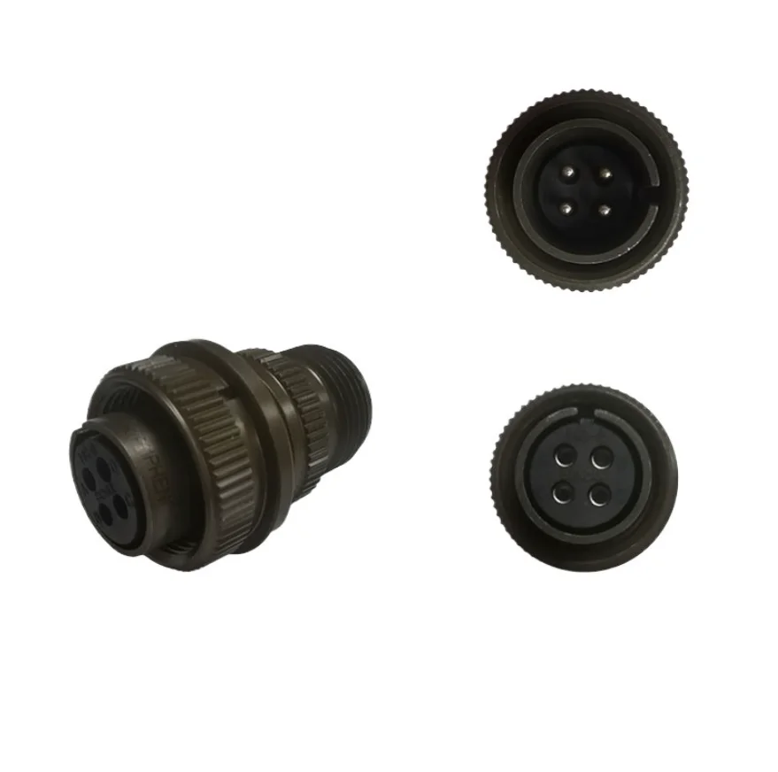 

5015 US Military Standard Aviation Connector MS3106A14S-2S / S3106A14S-2P 4-Pin Connector