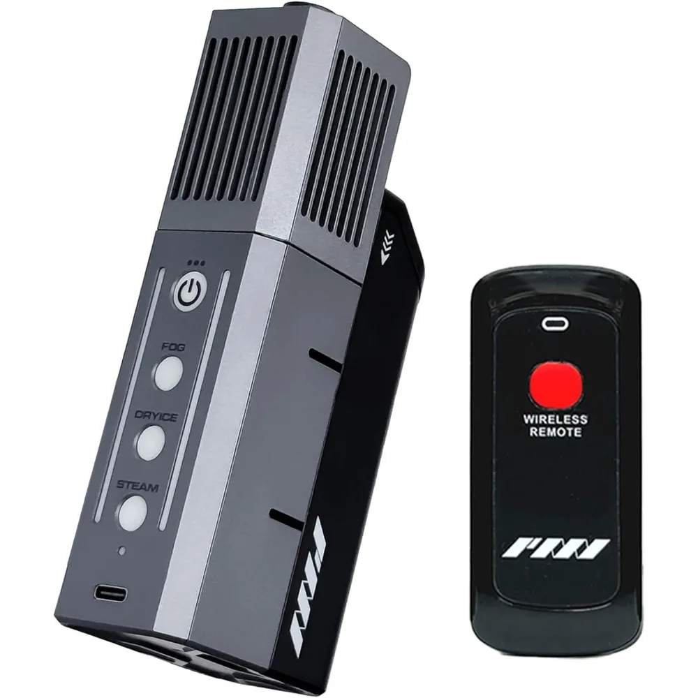 

SmokeNINJA Portable Fog Machine, Handheld Wireless Smoke Machine with Remote Control for Photography, Outdoor Events