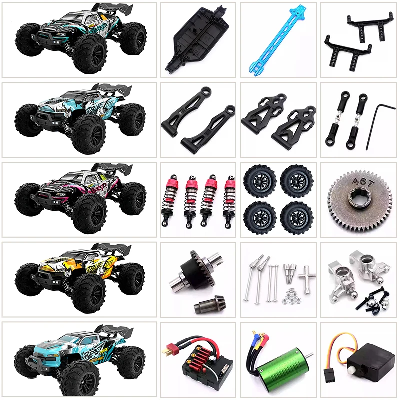 16101 16102 PRO SG116 PRO SG116MAX 16103 Q130 Peças originais Eixo de transmissão/engrenagem/rolamento/motor/servo/pneu/copo de direção/braço oscilante