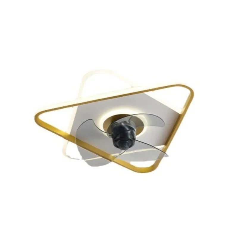

Fan light modern simple living room bedroom children's invisible lighting
