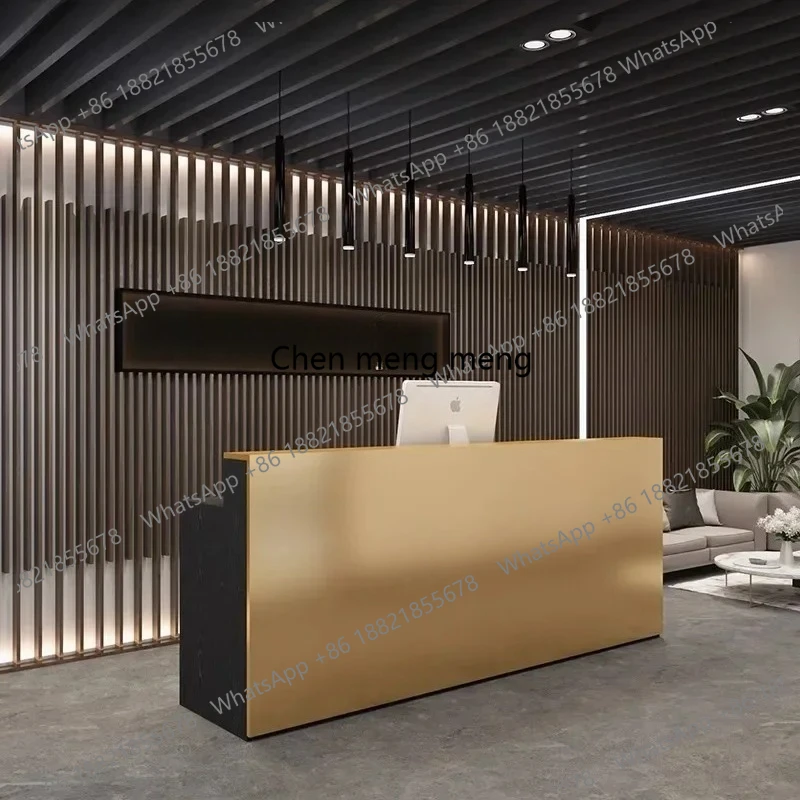 Fitness Room Dance Studio Reception Desk Beauty Salon Barbershop Outfit Shop Counter Billiard Room Furniture Receptionsdisk