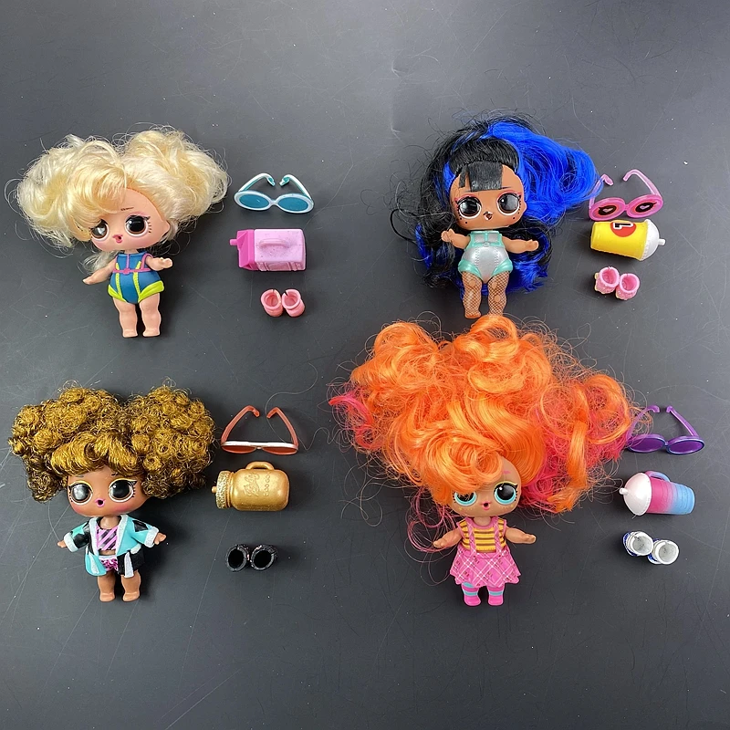مجموعة ألعاب للفتيات يمكن جمعها بنفسك ، دمية فتاة ، تشمل الملابس والأحذية ، براقة ، هدايا عيد ميلاد الأطفال ، 8 ، طقم واحد #3