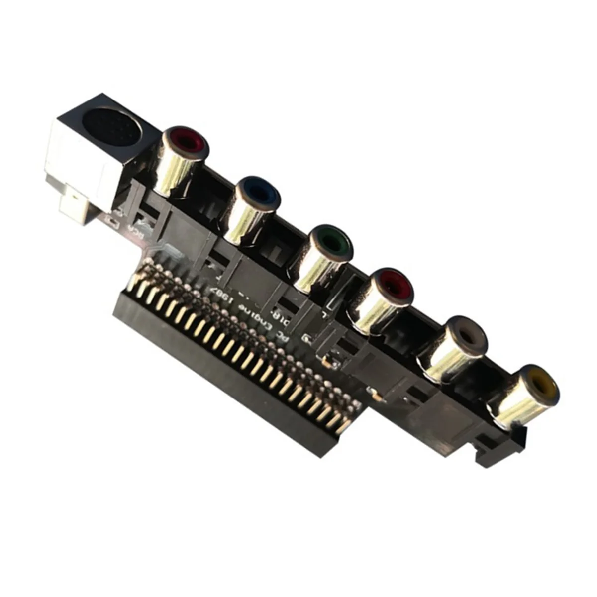 뉴텍 RGBS 카드 비디오 부스터 RGBS 신호 출력 오디오 출력 PC 엔진 Grafx용 Grafx TV AC RGBS 변환기