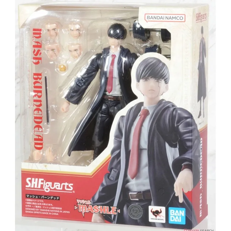 

Anime Figurals In Stock Original Bandai S.h.figuarts Shf Dxf Mashle Magic Mashle Action Figure Toys Brinquedos Gifts Model