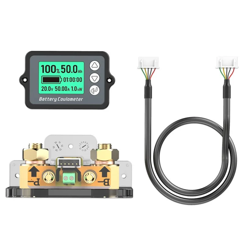 

Electric vehicle battery display, lithium iron phosphate capacity detector