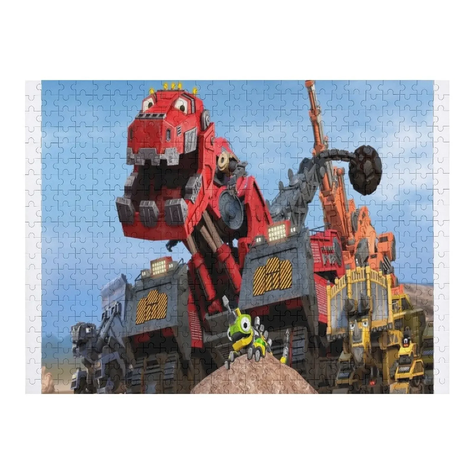 

Dinotrux dinotrux characters Jigsaw Puzzle Wooden Compositions For Children With Personalized Photo Personalised Toys Puzzle