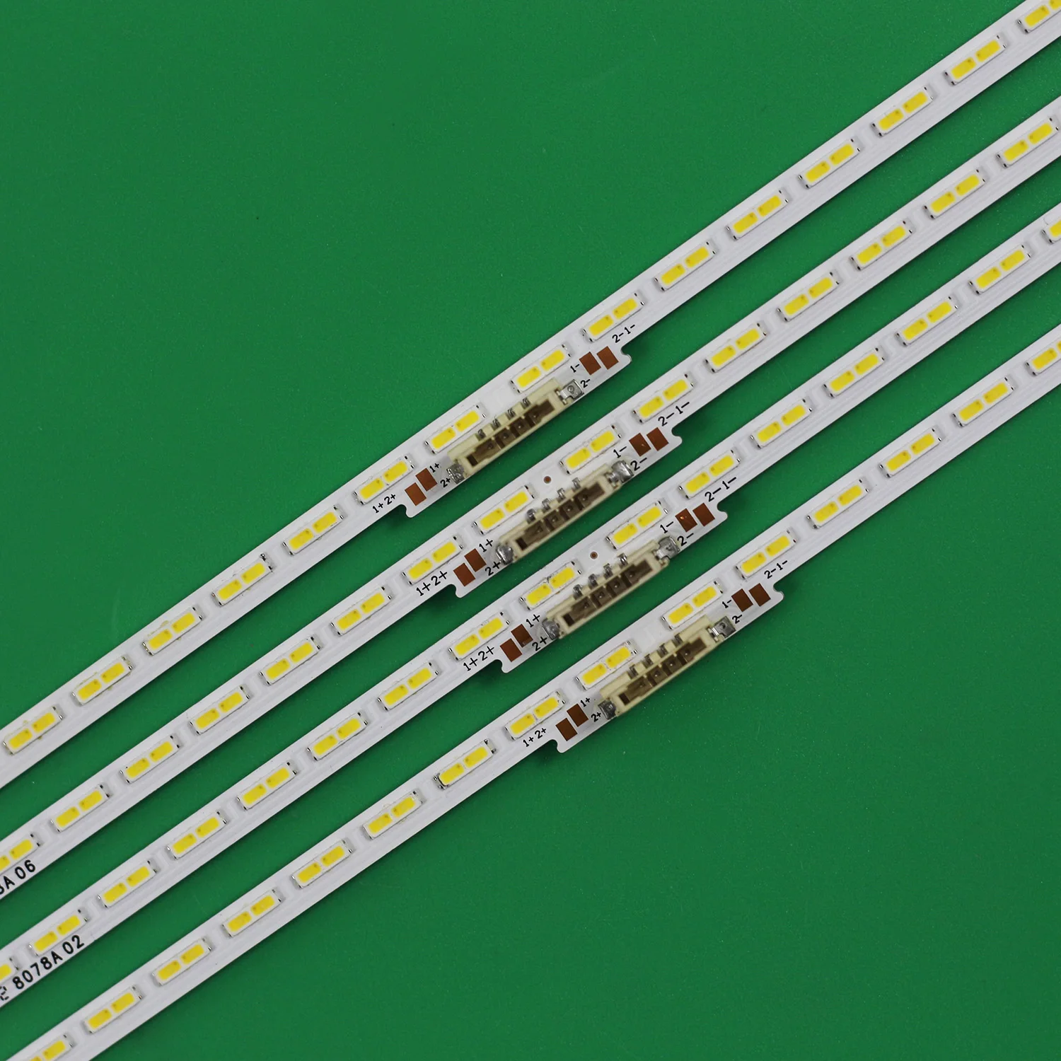 Strip lampu latar LED untuk Samsung UN75AU8200 BN96-52594A UN75AU8000 UA75AU8000 UE75AU8000 LM41-01046A/C 75AUBK