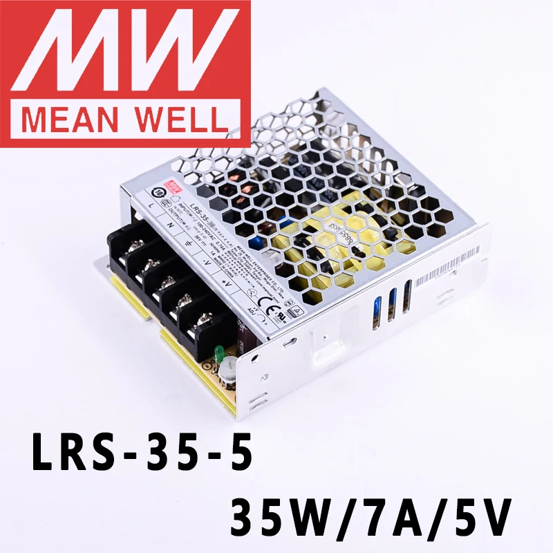 Mean Well alimentatore Switching serie LRS-35 Meanwell 35W PSU LRS-35-5V/12V/15V/24V/36V/48V