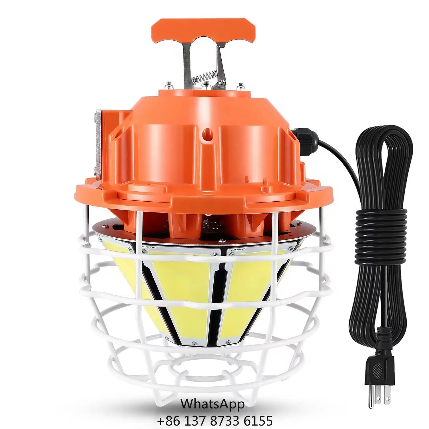 Hot Portable Work Light 150W 18000 Lumens Waterproof IP65 Garage Construction Site Factory Lighting Rechargeable Work Light