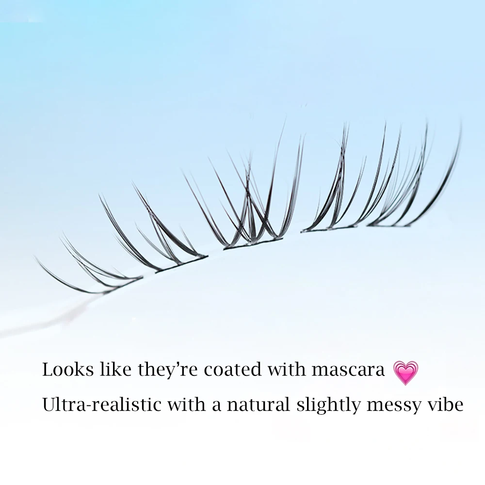 رموش ذاتية اللصق خالية من الغراء Wispy ماغنوليا الرموش الصناعية الملقط أسفل جلدة لتقوم بها بنفسك الرموش ملحقات مجموعات الرموش #2