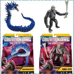 Playmates Anime Figure Godzilla X Kong New Empire Drownviper One-Eye Action Figure Tiamat Mothra 2025 New Custom Birthday Gift
