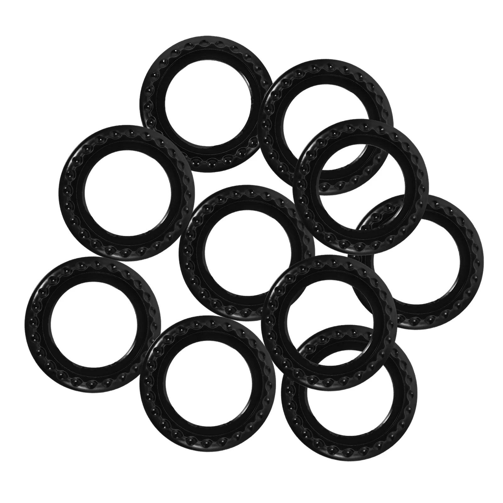 

30Pcs Light Socket Ring E26 Black Bakelite Lamp Shade Retainer Universal Fit for Glass Shades Hanging Fixture Replacement Parts