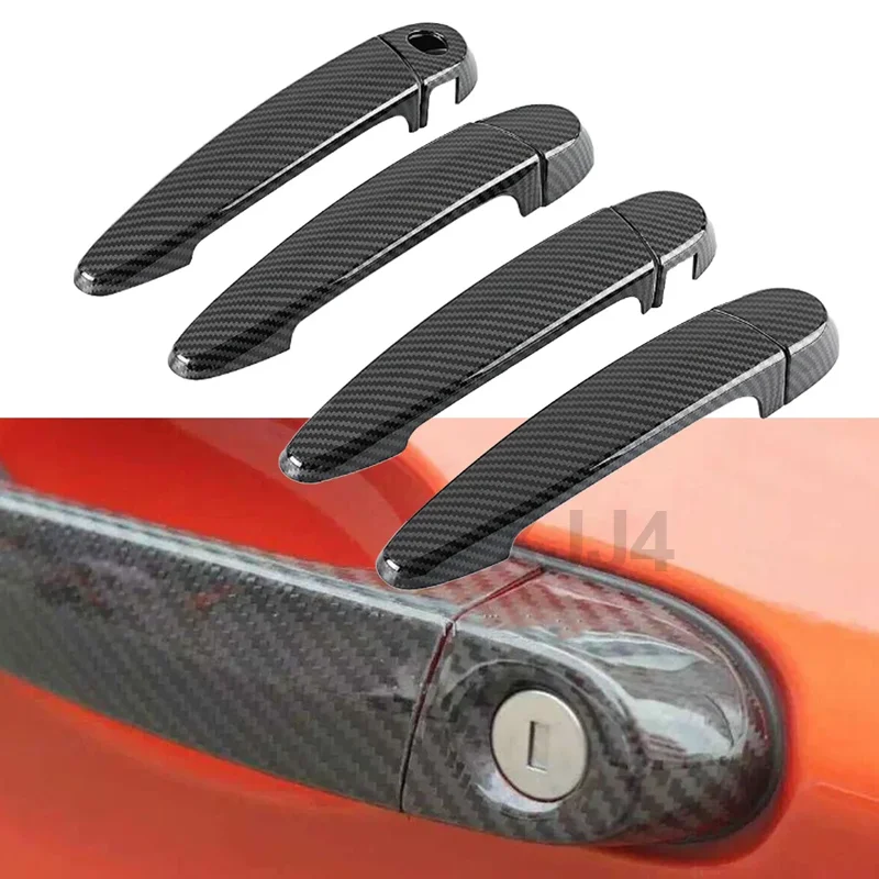 

Carbon Fibre Car Inner Door Handle Cover Trim Accessories For BMW 1 3 Series X1 X3 X4 X5 X6 F20 F30 E90 E92 E93 E84 F25 E70 E71