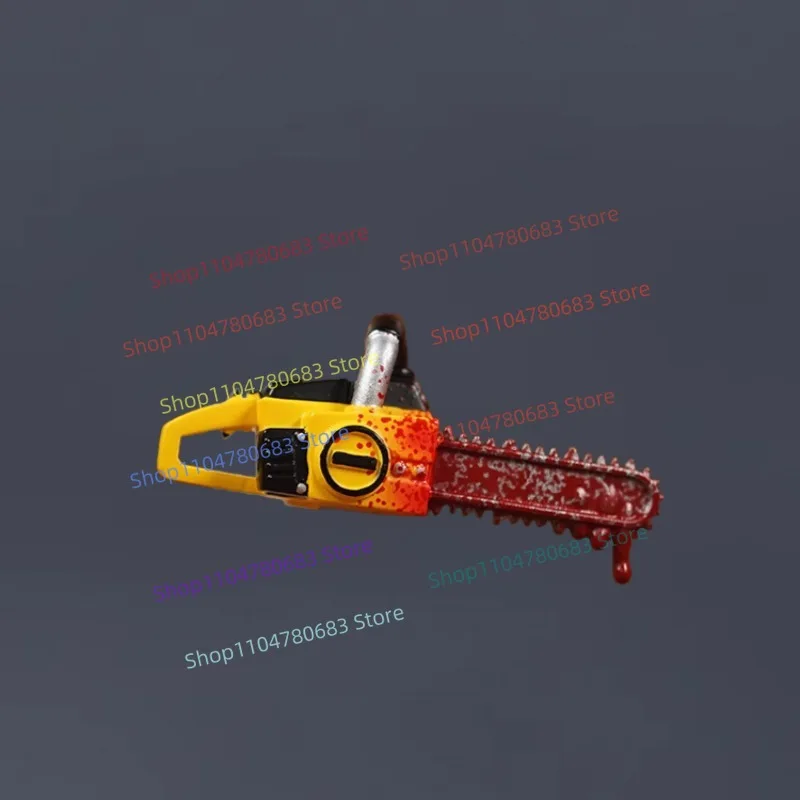 MOC ビルディングブロックミニフィギュア電動のこぎりガールアセンブリモデル飾り漫画アニメ装飾玩具ギフト趣味コレクション