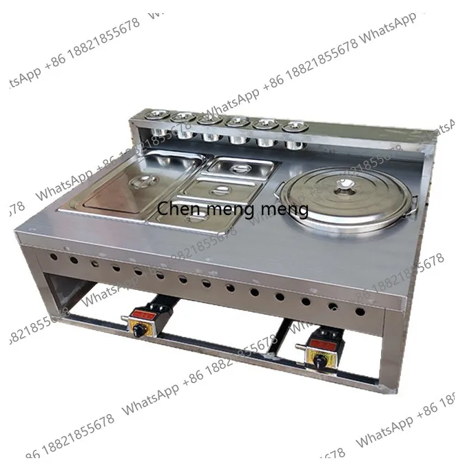 

Beef offal stall electric fountain beef offal cart multi-functional wide-style beef offal cart snack cart