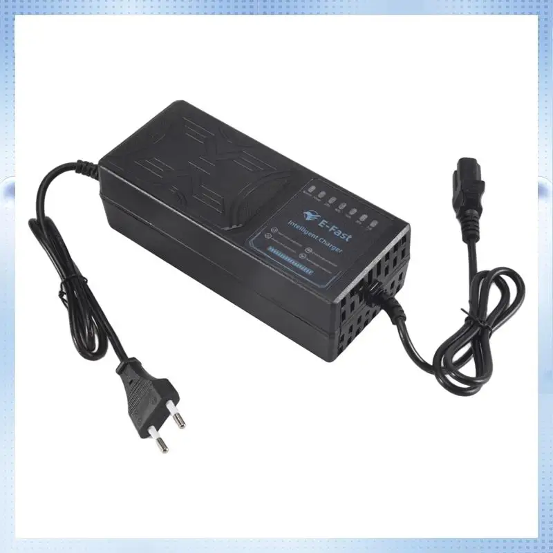 

NEW-20AH Electric Vehicle Charger 7 Light Display Power Display Current Leakage Protection/Full Pulse EU Plug