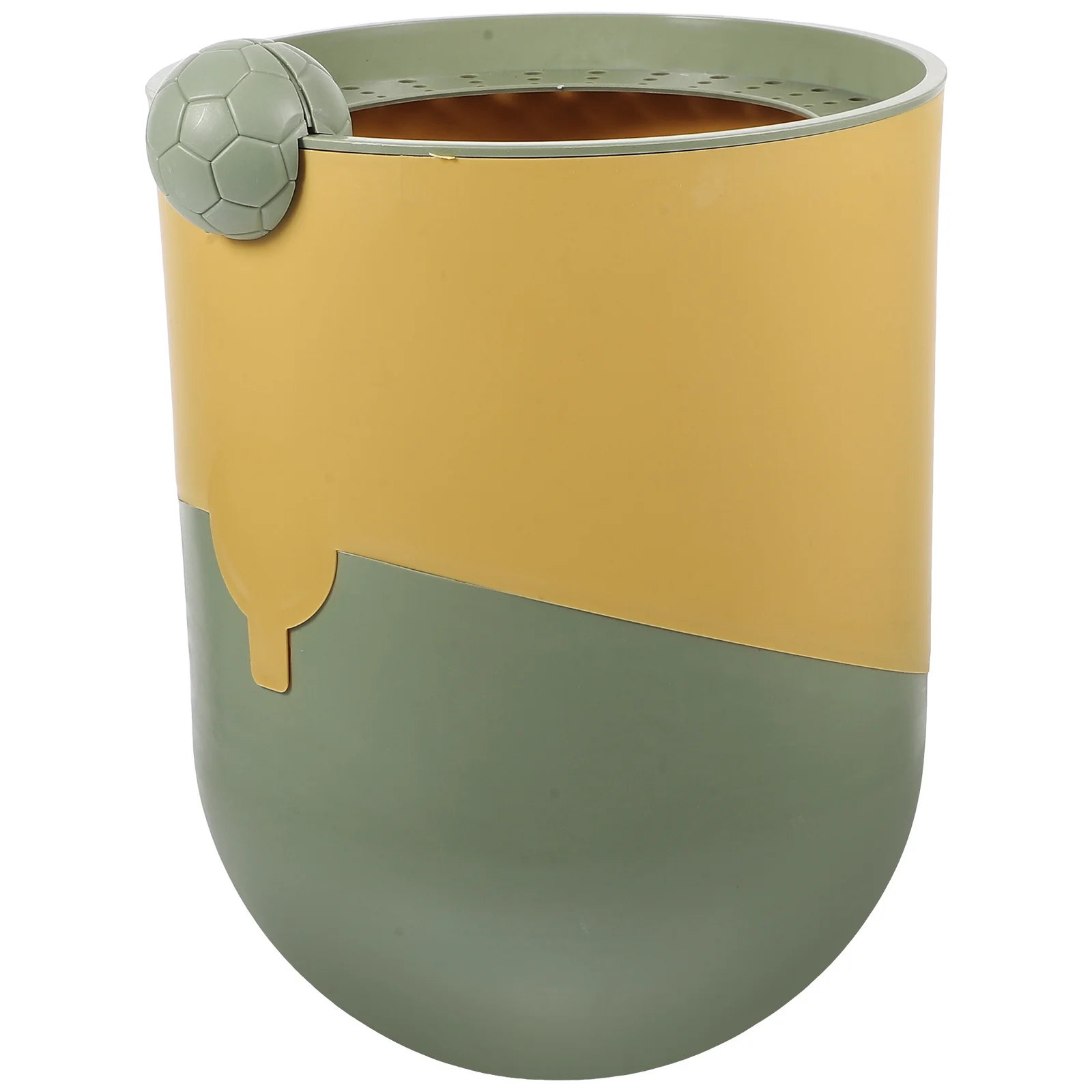 

Household Trash Can Cartoon Pattern Large Capacity Decorative Garbage Bin Kitchen Bedroom Office Multi-Function Trash Bucket