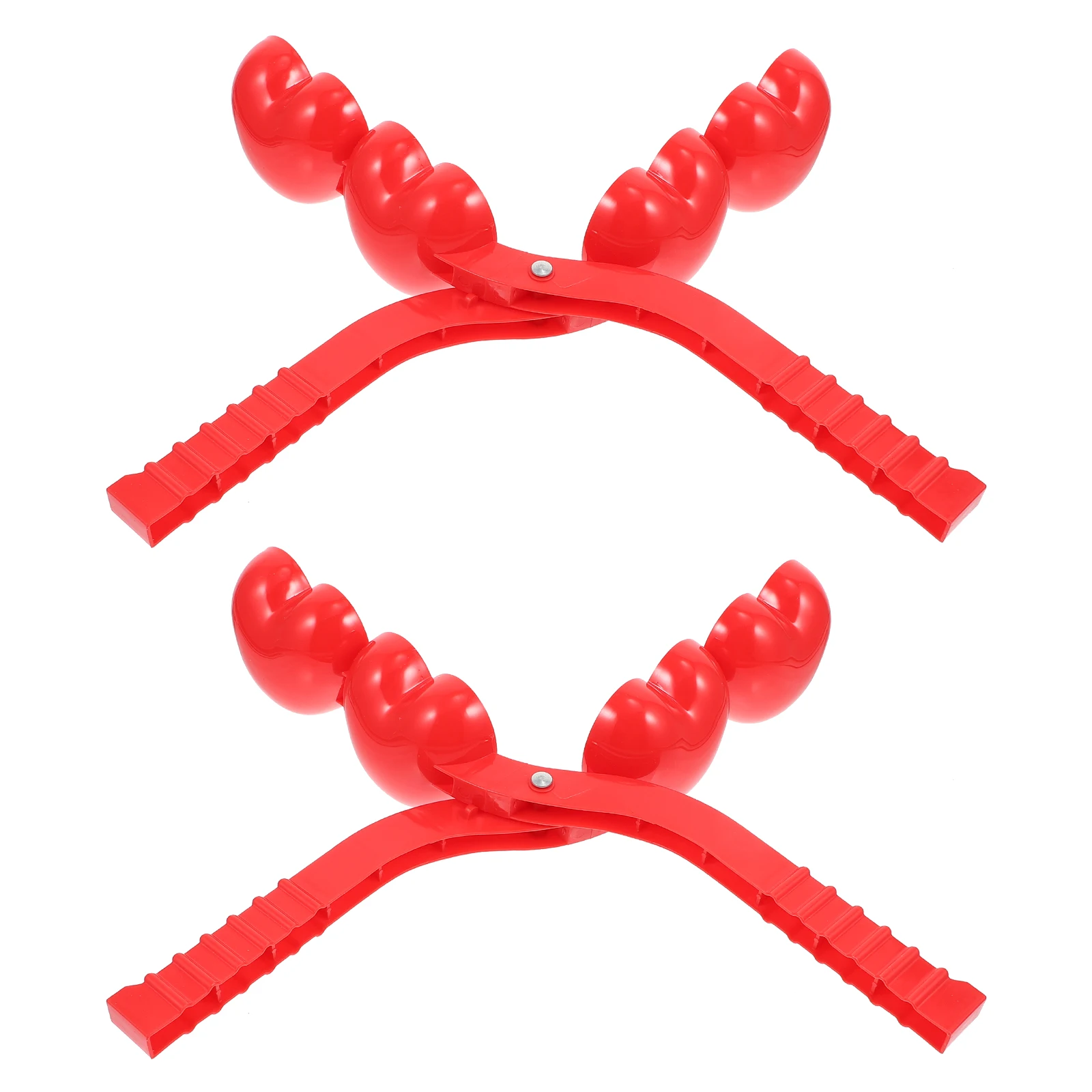 

2pcs Snow Clip Plaything Mold Winter Holder Child Snow Field Toys Creative Toy Sand Play Field Fun Games