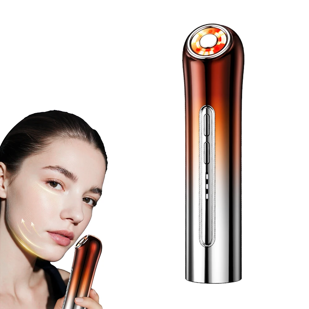 เครื่องยกกระชับใบหน้า คอ บริเวณรอบดวงตา นวดหน้า ลดริ้วรอย กระชับผิวหน้า ด้วยระบบ EMS สำหรับใช้ในบ้าน