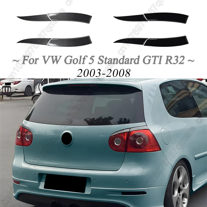 

2PCS Eyebrow Eyelids Cover For VW Golf 5 Standard GTI R32 2003-2008 Car Headlights Evil Eye Eyelids Cover Sticker Accessories