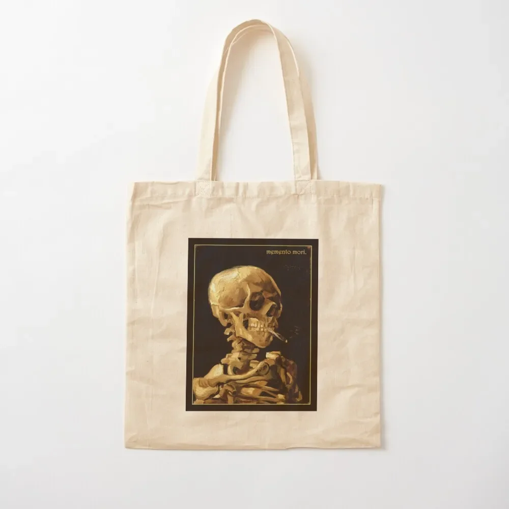 

Memento Mori - Darkacademia Tote Bag Women's bag university shopper bag shopper bags reusable shopping