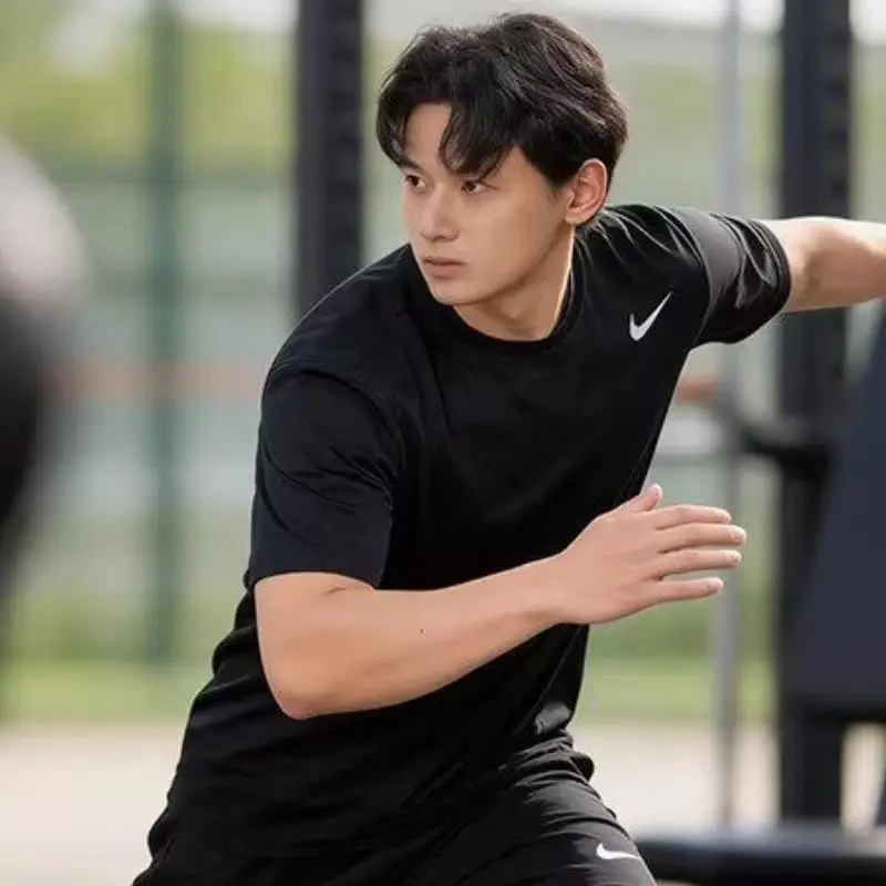 Nike Official Dri Fit Rise 365 Men's Short Sleeve Running T Shirt CZ9185-013