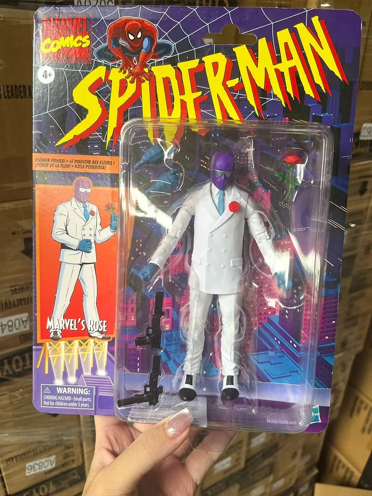 

[В наличии] Натуральная Человек-Паук, аниме-игрушка, Роза, Человек-Паук, 6-дюймовая мобильная кукла, фигурка, новая коллекция, игрушка в подарок