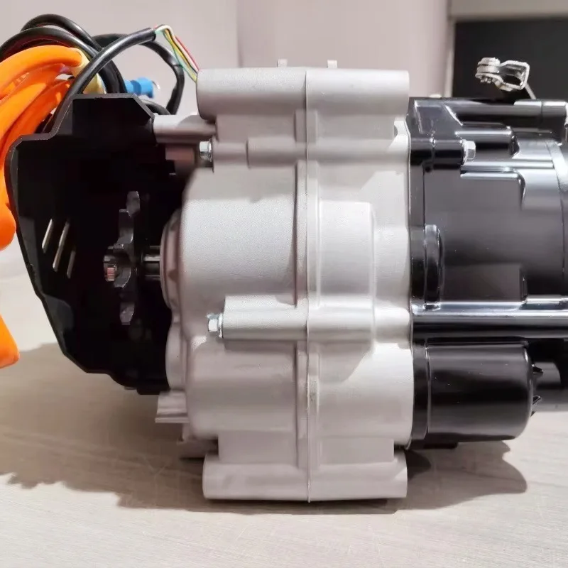 

72V 3KW Brushless Motor With 4 Speed ​​Manual Gearbox Power Train For Mountain Bike Gas To Electric Conversion ATV DIY Drive Kit